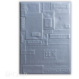 Folder Do Embossingu 3D Texture Fades Rivets Sizzix