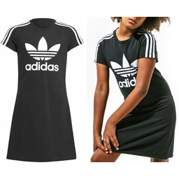 SUKIENKA ADIDAS ORIGINALS CZARNA BAWEŁNIANA ROZMIAR S