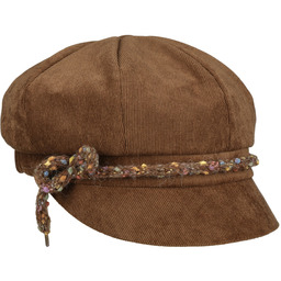 Czapka Kaszkiet Tianda by Lierys, brązowy, One Size