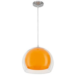 Lampa wisząca Malta pomarańczowa