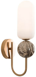 Przyścienna lampa na przedpokój NOVA W0380 Maxlight owalna