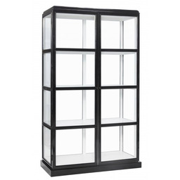 Hübsch DISPLAY Witryna Przeszklona 186 cm / Czarna