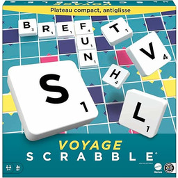 Mattel Games Scrabble podróż, miniaturowa edycja 20 x