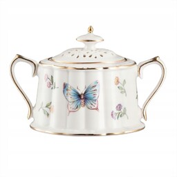 Villa Italia Cukiernica porcelanowa Leda Ivory Wgn