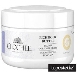 Clochee, bogate masło do ciała o zapachu mango,