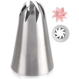 Tylka do dekoracji stalowa kwiatek