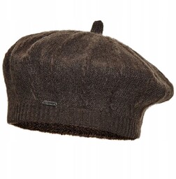 Beret damski BLANCA Brąz