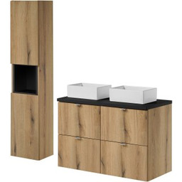 COMAD Zestaw mebli NOVA OAK 2 szafki