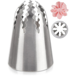 Tylka do dekoracji stalowa gwiazda