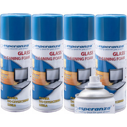 ESPERANZA ANTYSTATYCZNA PIANKA DO CZYSZCZENIA SZKŁA I MONITORÓW