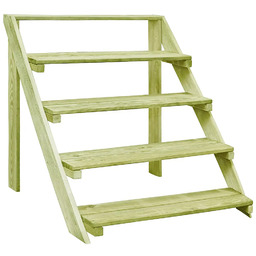 Edinos Półka na rośliny z impregnowanej sosny R7-E99