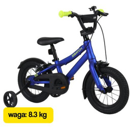 BATCH Rower dziecięcy Kids 12 cali Niebieski Wzrost:
