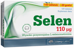 Olimp Selen 110 g, 100 tabletek + 20