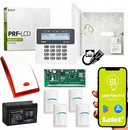Alarm Satel Perfecta Z Modułem Ip 4 Czujki