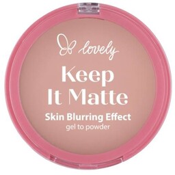 LOVELY Keep It Matte Skin Blurring Effect puder