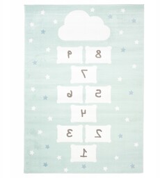 Dywan Baby 120x170 Klasy Chmurki Pastelowe 35dkz