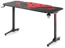 Diablo Chairs X-Mate 1400 140cm Czarno-czerwony Biurko gamingowe