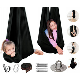 Huśtawka Dla Dzieci Hamak Chusta Sensoryczna Szarfa Akrobatyczna
