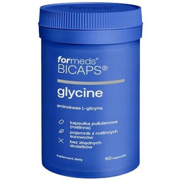 BICAPS GLYCINE FORMEDS 60 kaps.  L-glicyna