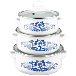 Banquet Zestaw garnków emaliowanych ONION