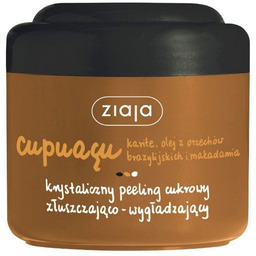 ZIAJA_Cupuacu krystaliczny peeling cukrowy złuszczająco wyglądzajacy każdy rodzaj