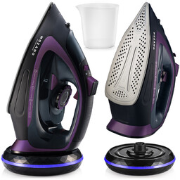 Żelazko bezprzewodowe Ultimate Smooth 2600W Fioletowe MOZANO
