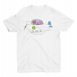 Koszulka Dziecięca-Świnka Peppa-Mix Kolory- 98 Xxs