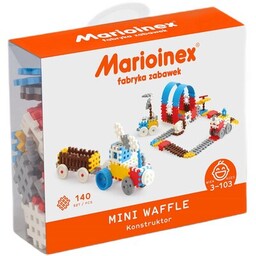 MARIOINEX Klocki elastyczne Mini Waffle Konstruktor 902820 Zyskaj