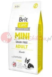 Brit Care Mini Grain Free Adult Jagnięcina 400g