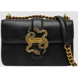 JUST CAVALLI Czarna kopertówka Iconic Snakes - Style