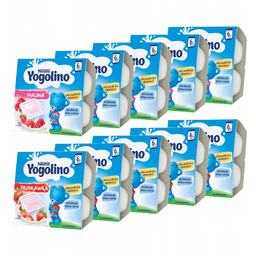 Nestlé Yogolino Deserek jogurt truskawka malina dla niemowląt