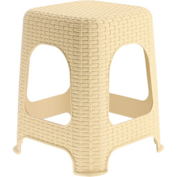 Taboret kuchenny Habol 45 x 37 cm, beżowy