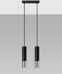 Sollux Loftowa LAMPA wisząca SL.0941 modernistyczna OPRAWA metalowy