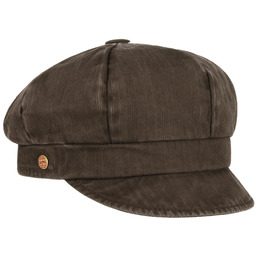 Czapka Newsboy Alexa by Mayser, brązowy, One Size