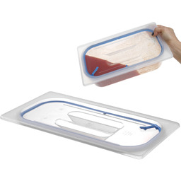 Pokrywka z uszczelką silikonową do pojemników GN 1/9