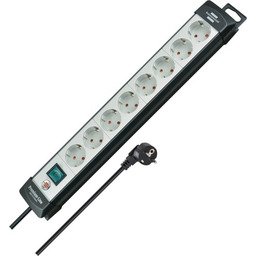 No Name Brennenstuhl 1951580101 Regleta, 230 V, Negro