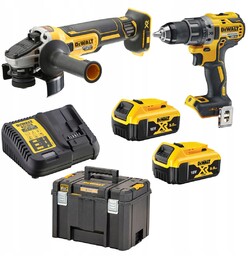 Combo DeWALT DCK2020P2T wiertarko-wkrętarka DCD791 szlifierka DCG405