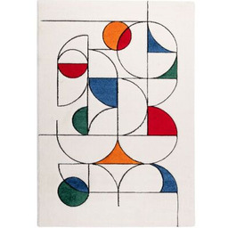 Dywan Bond 120 x 170 cm koła wielokolorowy