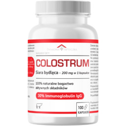 DOMOWA APTECZKA Colostrum Bovinum Siara bydlęca, 100 kaps.