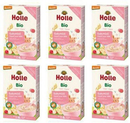 Holle Bezmleczna kaszka musli malinowo bananowa od 6