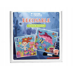 Piaskowe obrazki 30x30 cm Podwodny Skarb