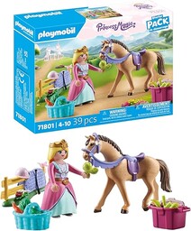 PLAYMOBIL Princess Magic Księżniczka z koniem Zabawki księżniczkowe