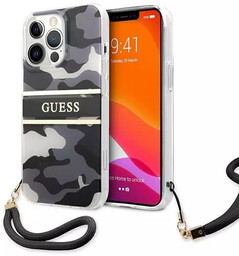 Guess GUHCP13XKCABBK iPhone 13 Pro Max 6,7" czarny/black