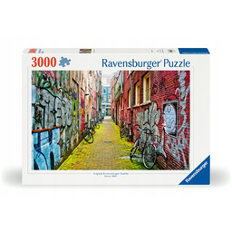 Puzzle Ravensburger Quality 3000 elementów Ulice Amsterdamu 12000807