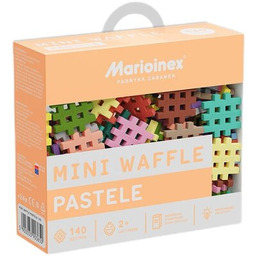 MARIOINEX Klocki elastyczne Mini Waffle Pastel 903650 Zyskaj