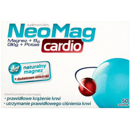NEOMAG CARDIO Preparat wspomagający odporność na stres