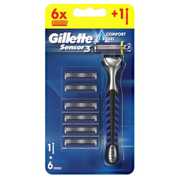 Gillette Sensor3 Maszynka do golenia z wkładami