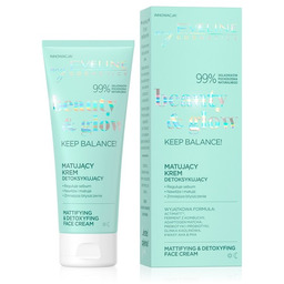Eveline Beauty&Glow Krem matująco-detoksykujący 75ml