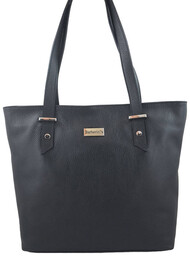 Shopper bag - duże torebki miejskie - Czarne