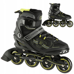 Rolki Łyżworolki Męskie ABEC-9 Damskie Kauczukowe Dla Dorosłych